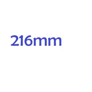 216mm