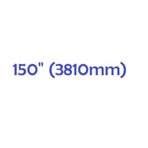 150" (3810mm)