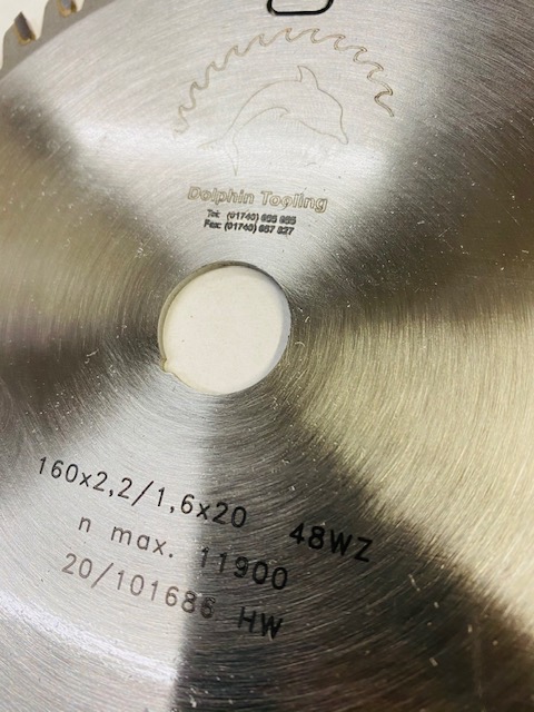Circular Saw Blade 160 x 20 x 2.2/1.6 x 48z - Carbide Tipped [Wood/Fine ...